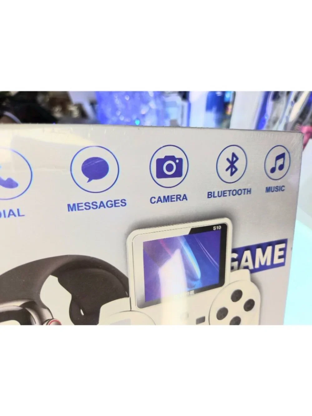 Amoled Hot-5 Watch Bluetooth Handheld Game 520 Games